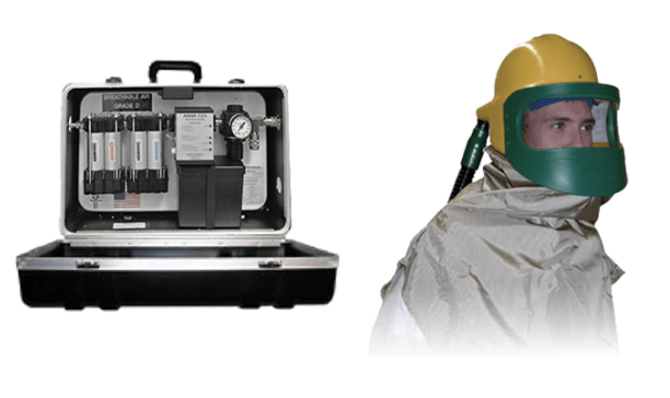 ISTblast breathing air supply hoods and systems