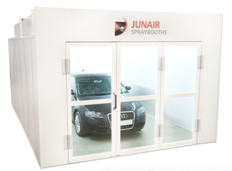 Junair Series 5 Insulated Downdraft Spray Booth Pacific Spray Booths