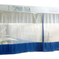 prep stations for spray booths